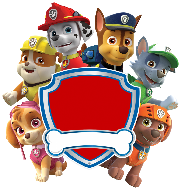 Ilustração da Patrulha Canina